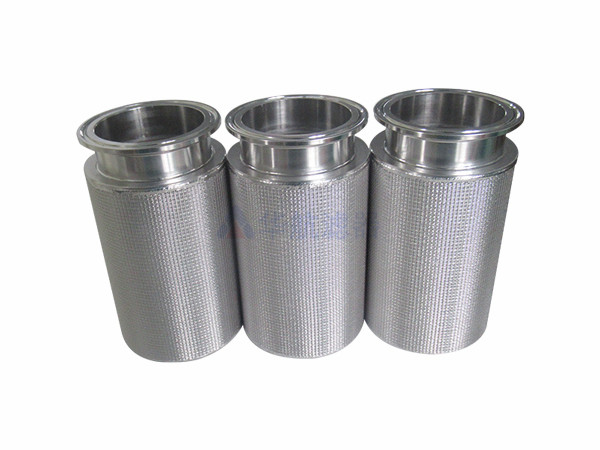 圓柱形過(guò)濾芯 快裝燒結(jié)網(wǎng)濾芯