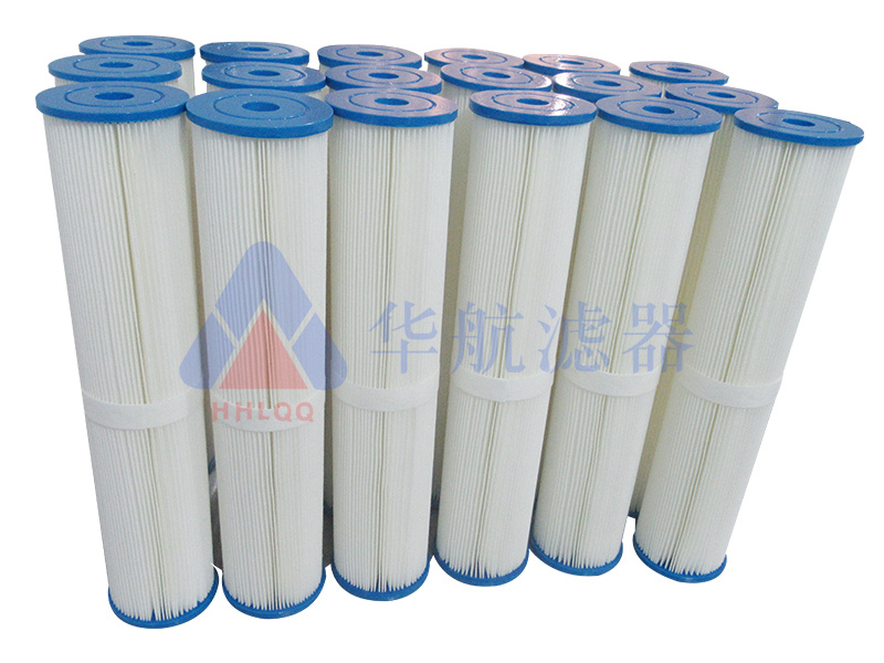 廠(chǎng)家非標(biāo)定制多折水濾芯 泳池水處理大流量濾芯