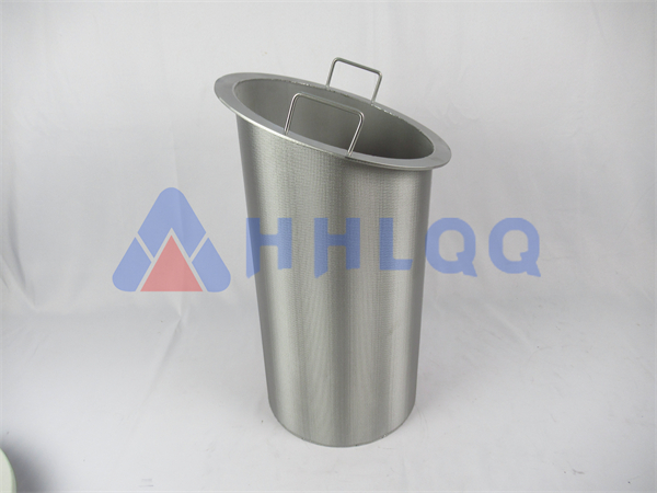 斜口燒結(jié)提籃濾芯直徑300高度600